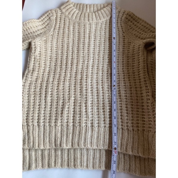 Anthropologie Field Flower Knit Crew Neck Sweater - Picture 8 of 9